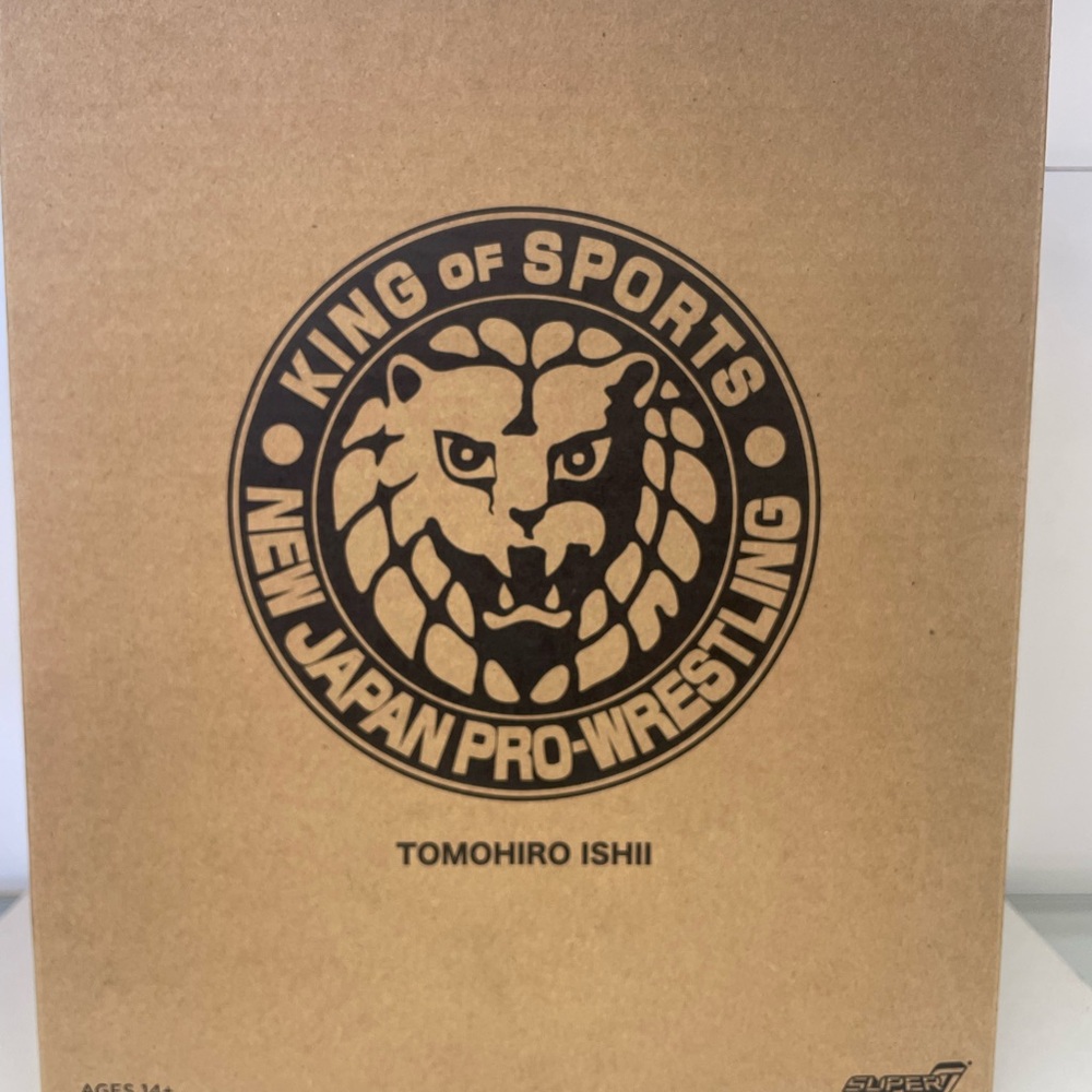 Tomohiro Ishii New Japan Pro-Wrestling Super7 Figure NIB 0180